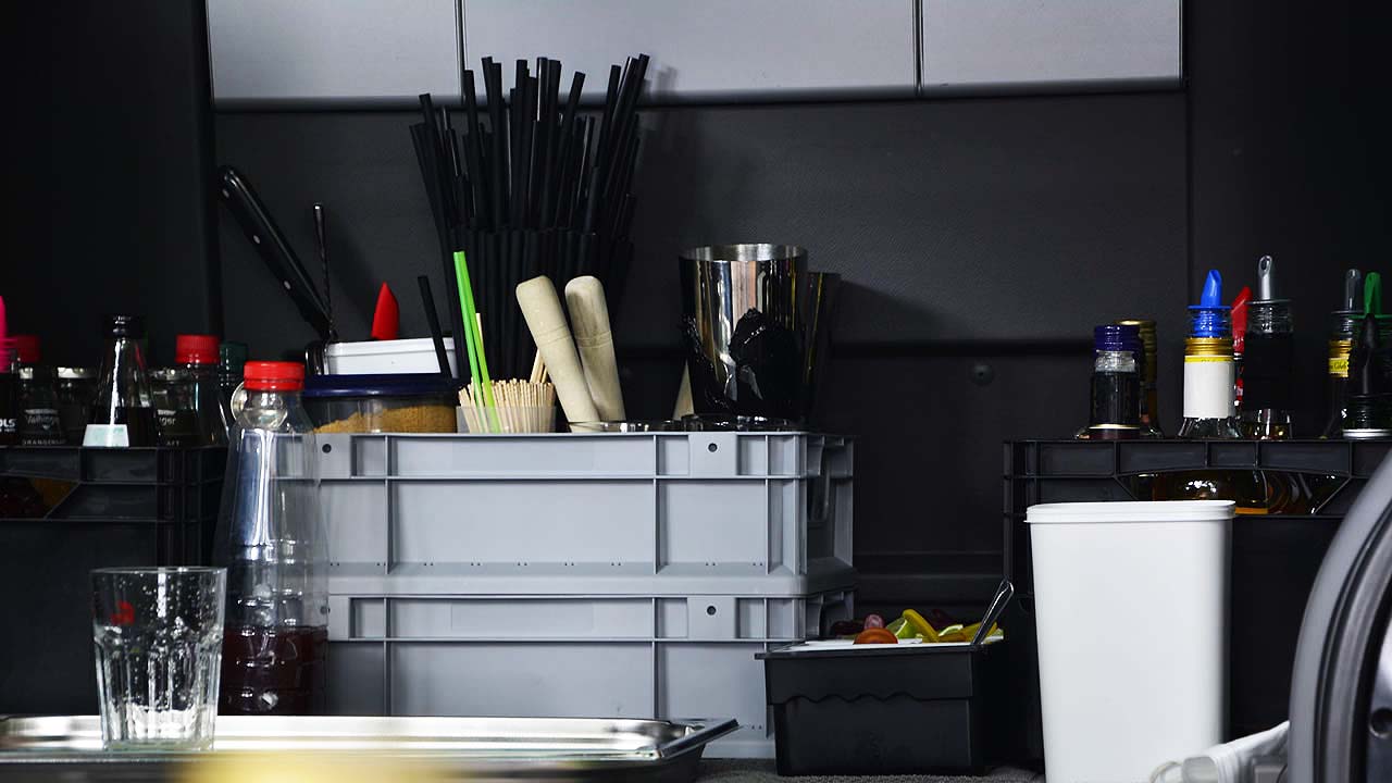 Ausstattung mobile Cocktailbar